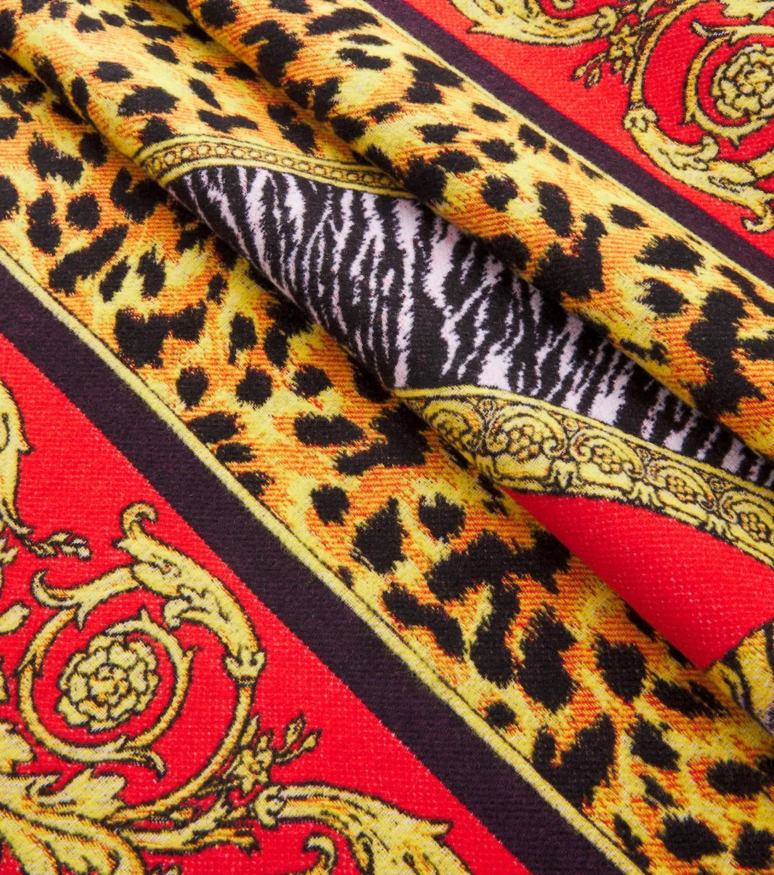 Versace Home - Barocco printed wool blanket