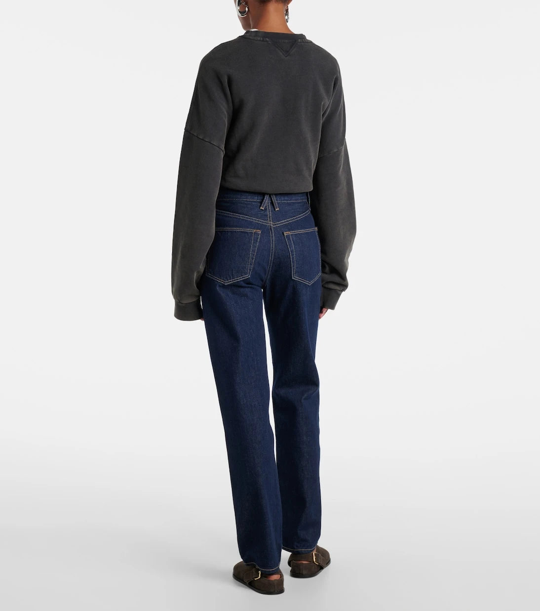 Slvrlake - London high-rise straight jeans