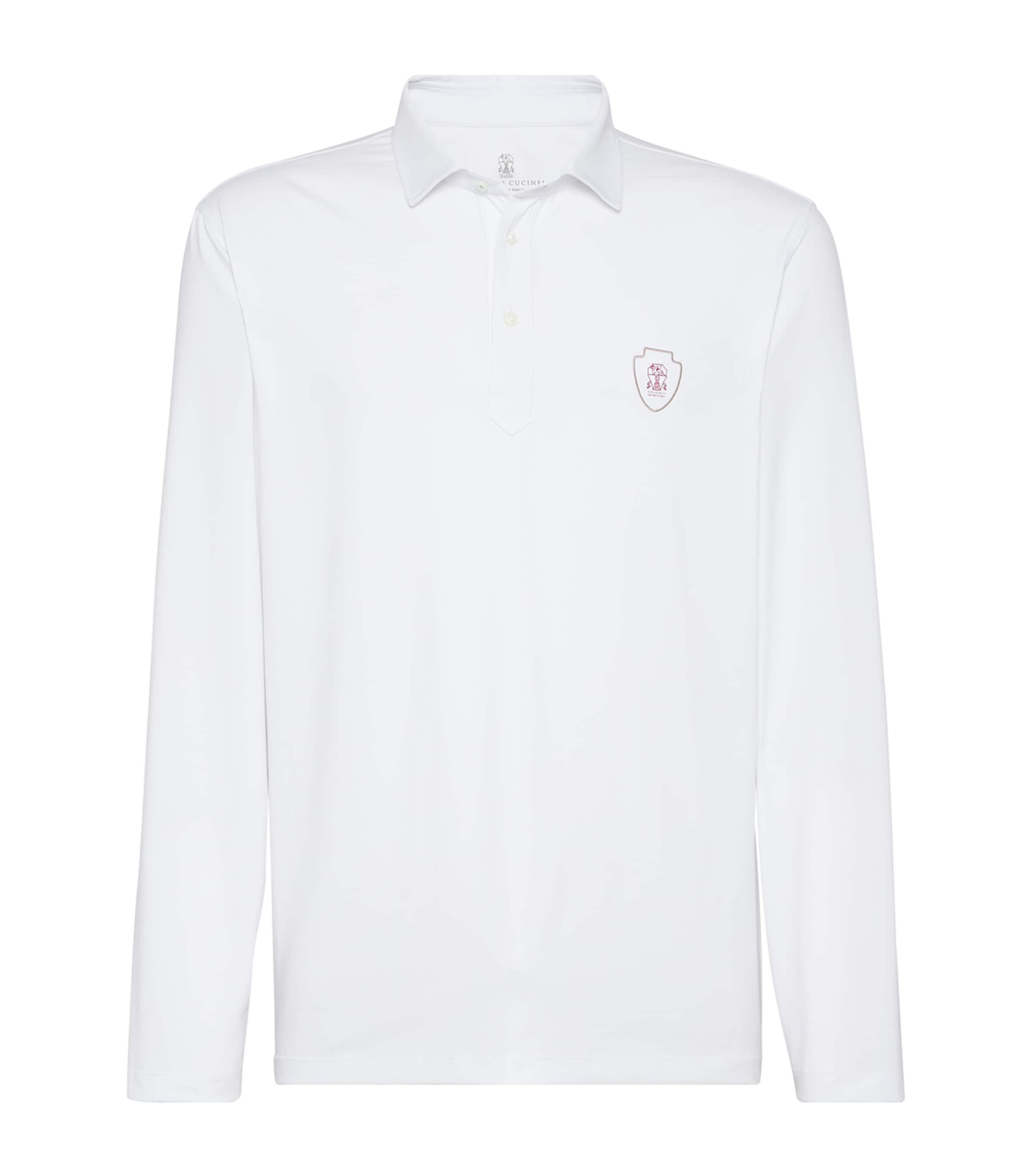 Brunello Cucinelli Logo Polo Shirt