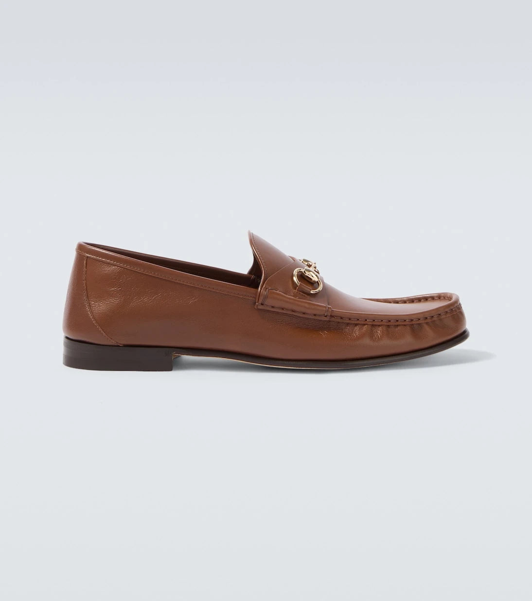 Gucci - Gucci Lugano Horsebit leather loafers