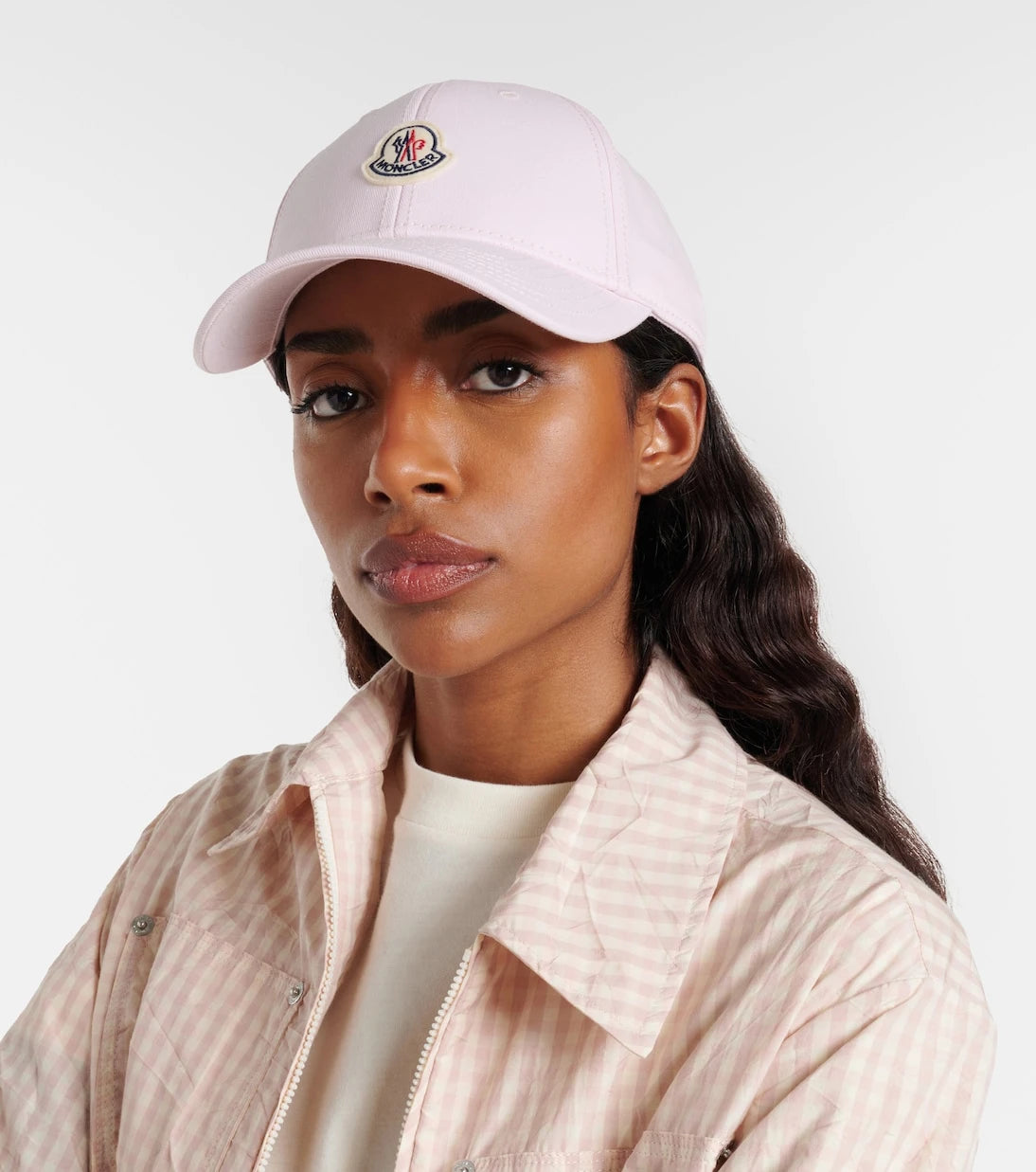Moncler - Logo cotton gabardine baseball cap