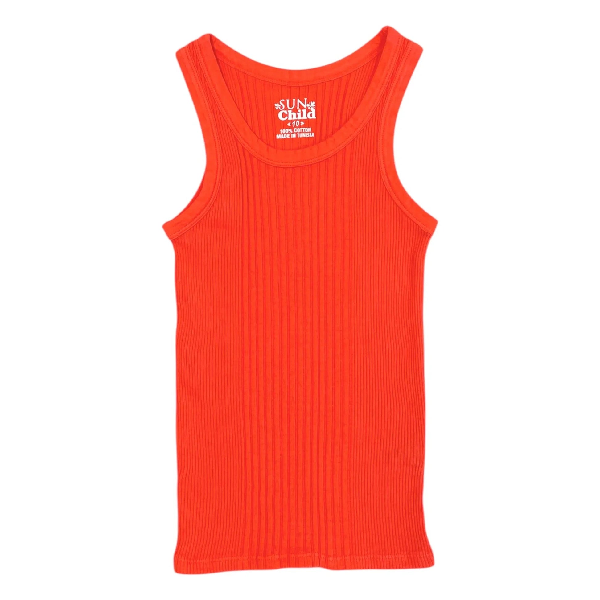 Sunchild - Fernando tank top | Tangerine