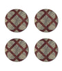 Hestia Set of 4 Arabesque Round Coasters