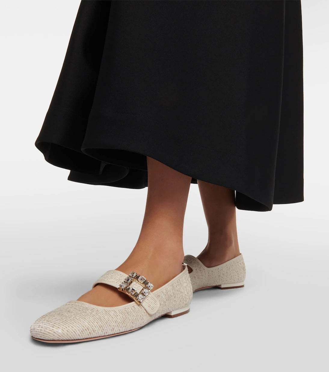 Roger Vivier - Très Vivier embellished ballet flats