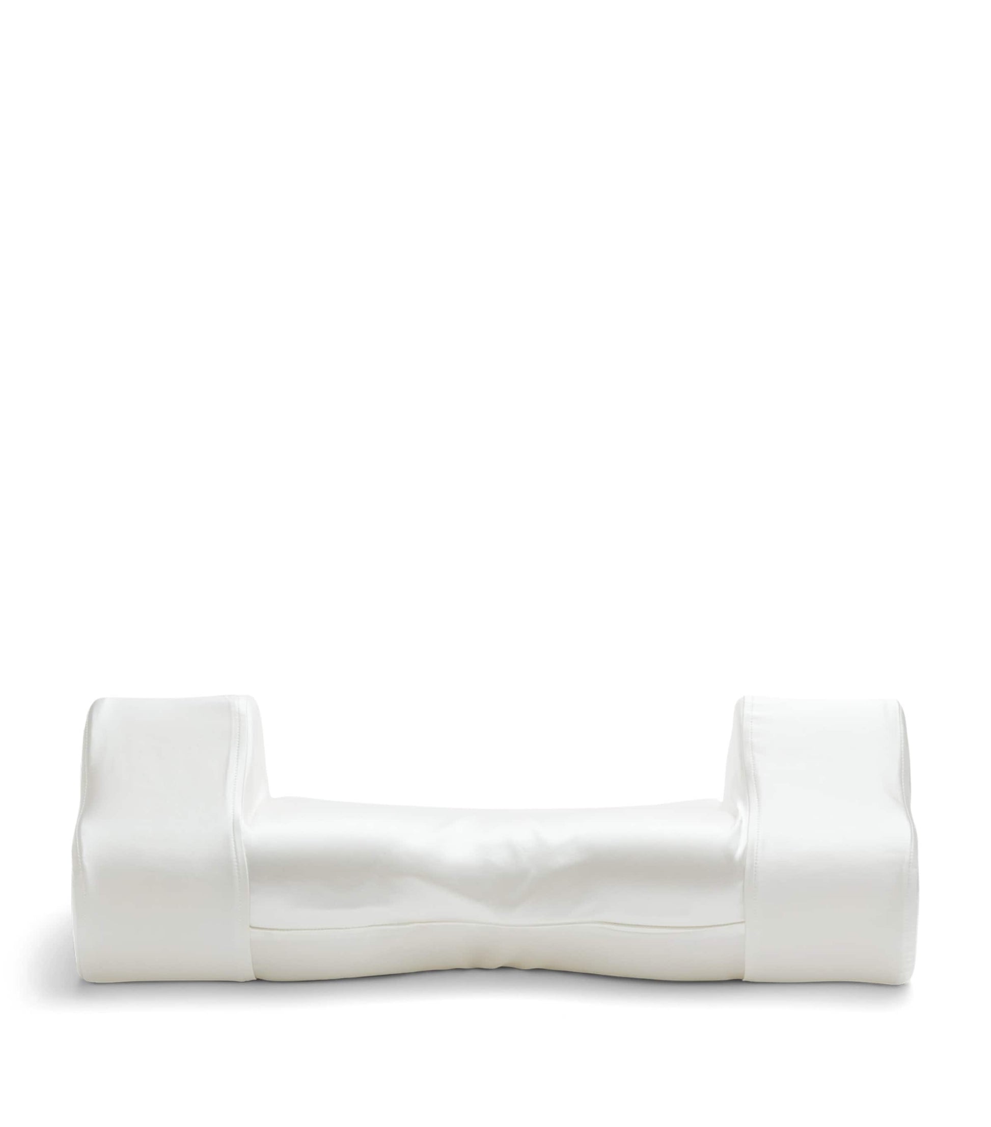 Back Sleep Pillow with Silk Pillowcase (32cm x 57cm)