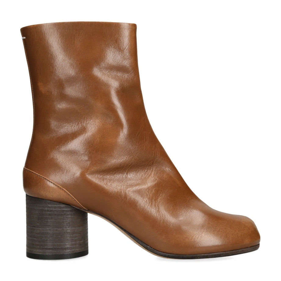 Maison Margiela Beige Sun-Bleached Leather Tabi Boots 60