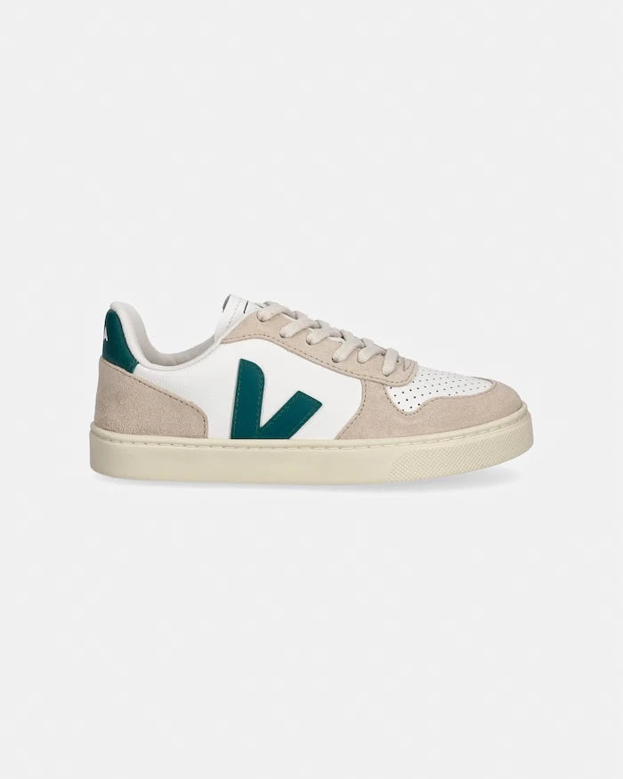 Çocuk Deri Sneaker Veja Small V-10 Laces