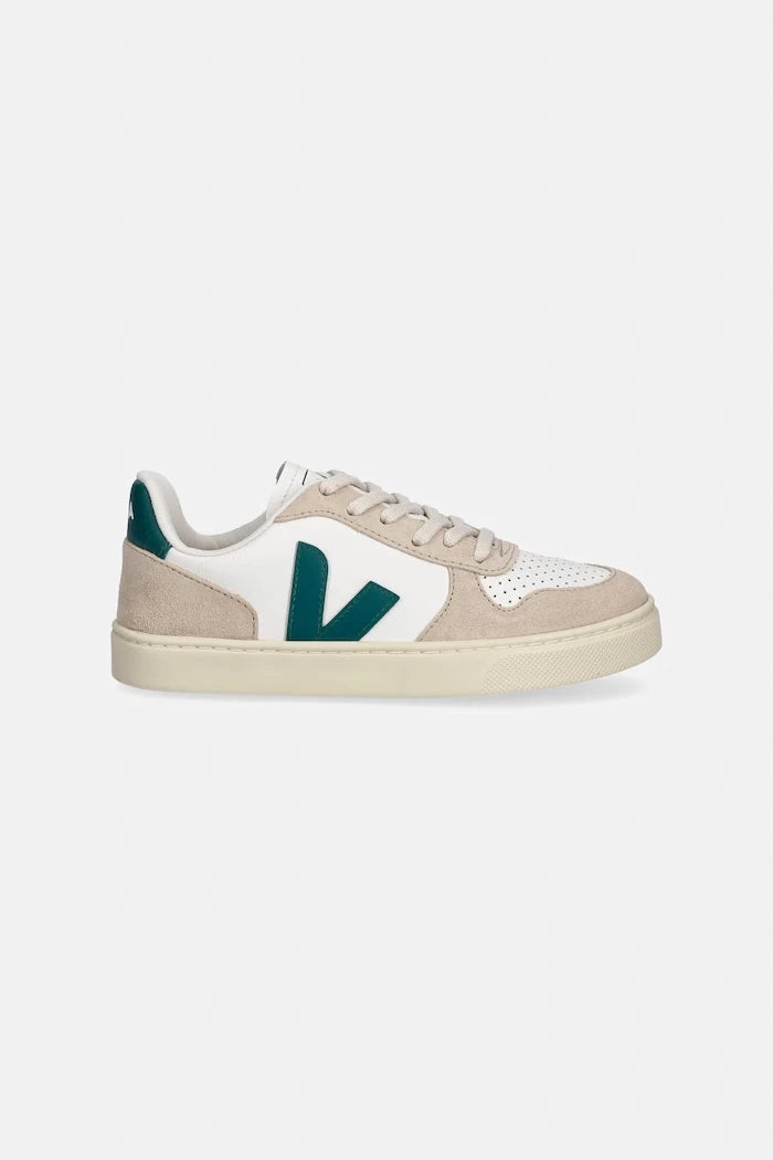 Детски кожени маратонки Veja Small V-10 Laces