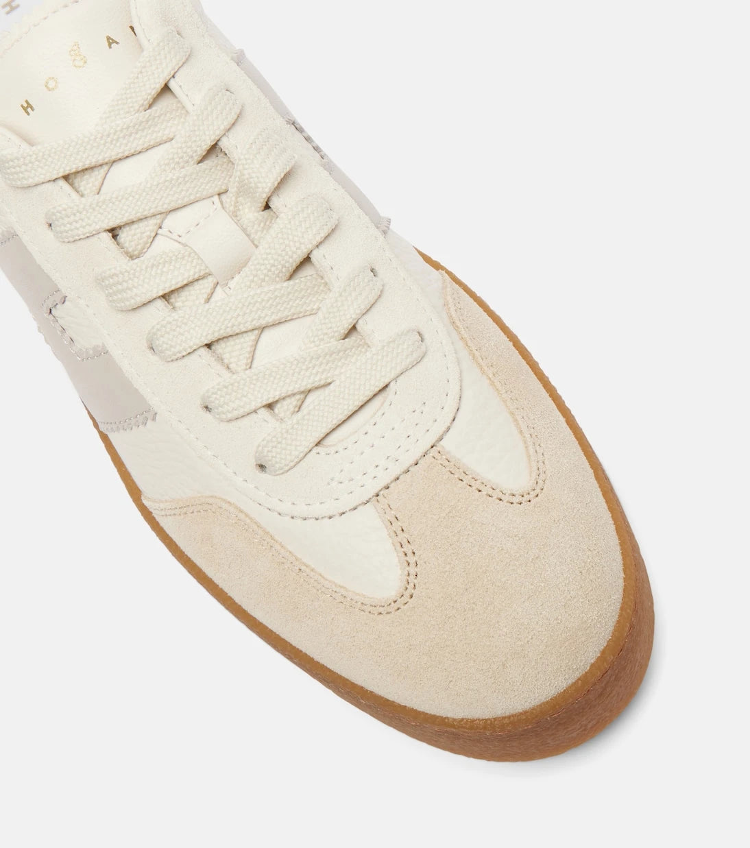 Hogan - H698 suede-trimmed leather sneakers