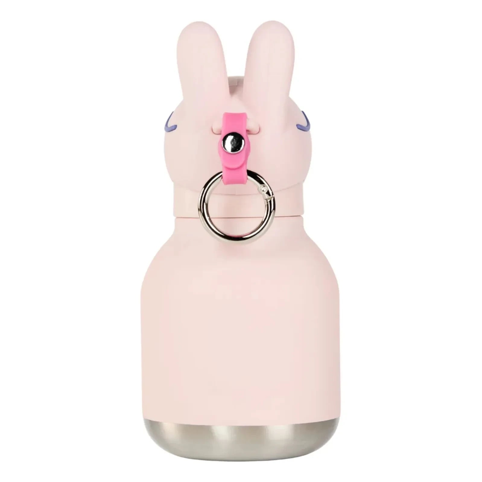 Asobu - Mini stainless steel water bottle Rabbit | Pale Pink