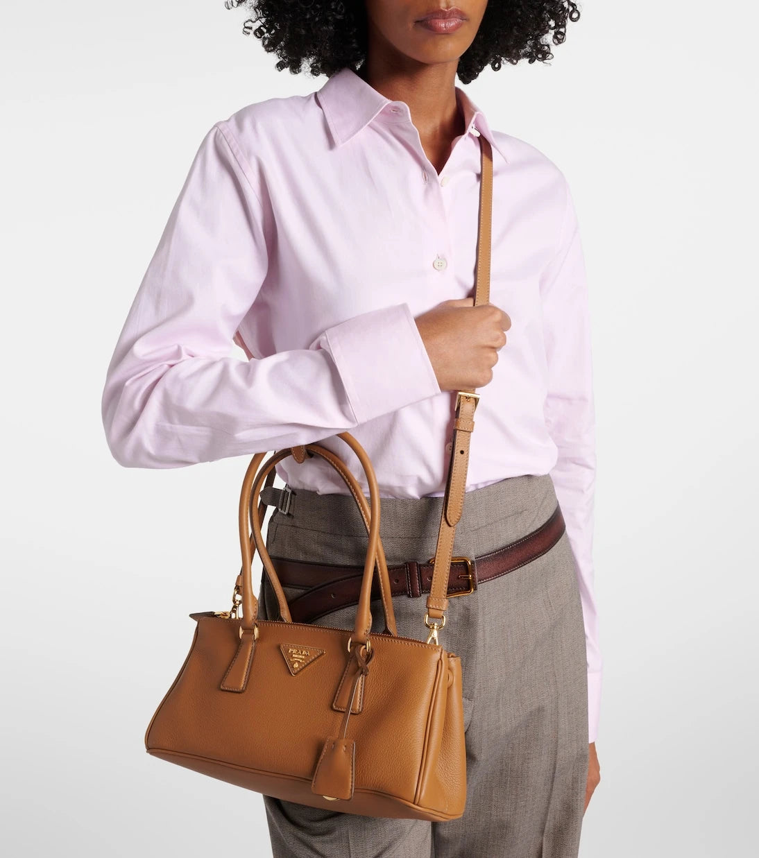 Prada - Prada Galleria Medium leather tote bag