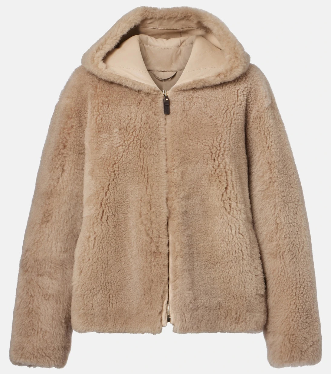 'S Max Mara - جاكيت صوف بقبعة Sole