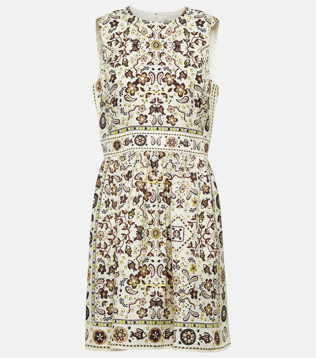 Tory Burch - Printed silk minidress