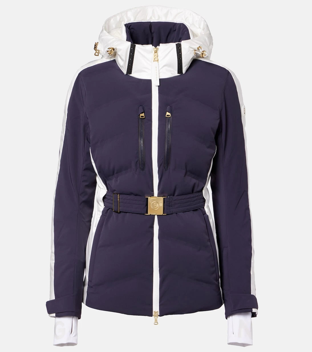 Bogner - Kira belted hooded down ski jacket