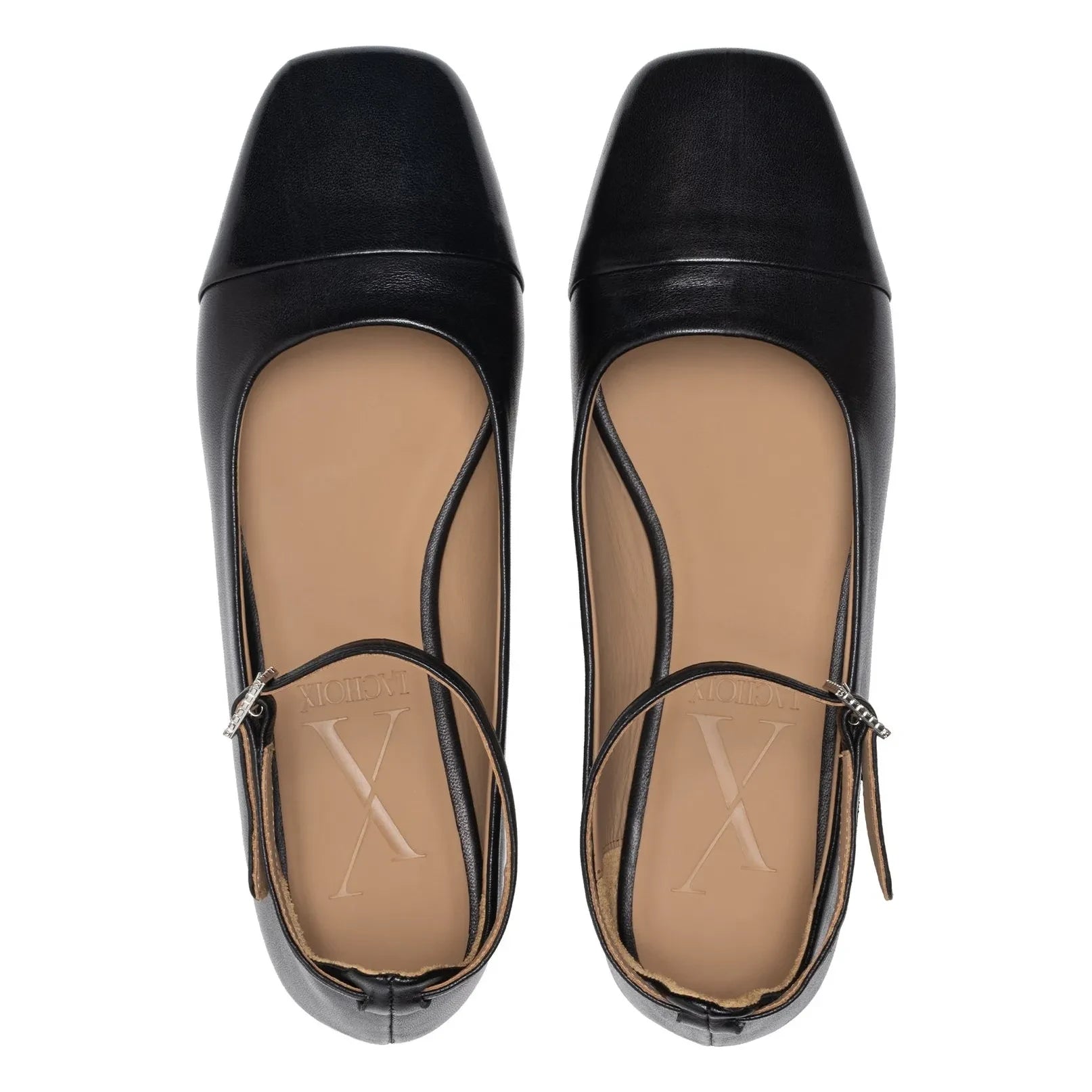 Lachoix - Leather ballerinas | Black