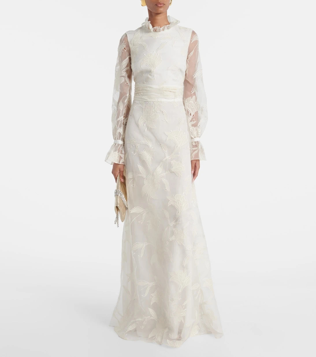 Markarian - Bridal Adeline silk organza gown