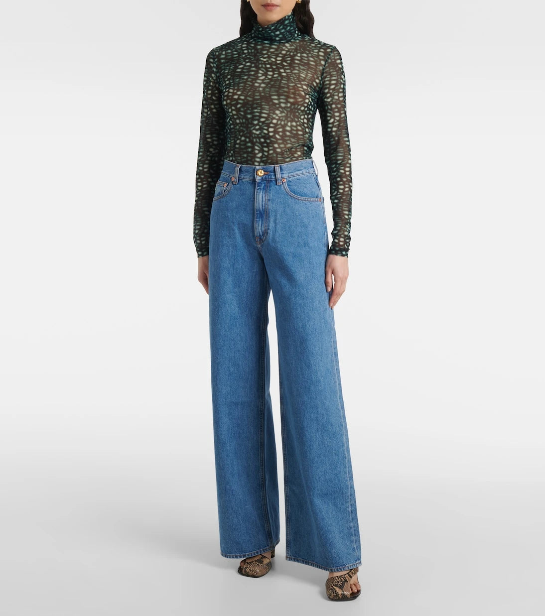 Blazé Milano - Java high-rise wide-leg jeans