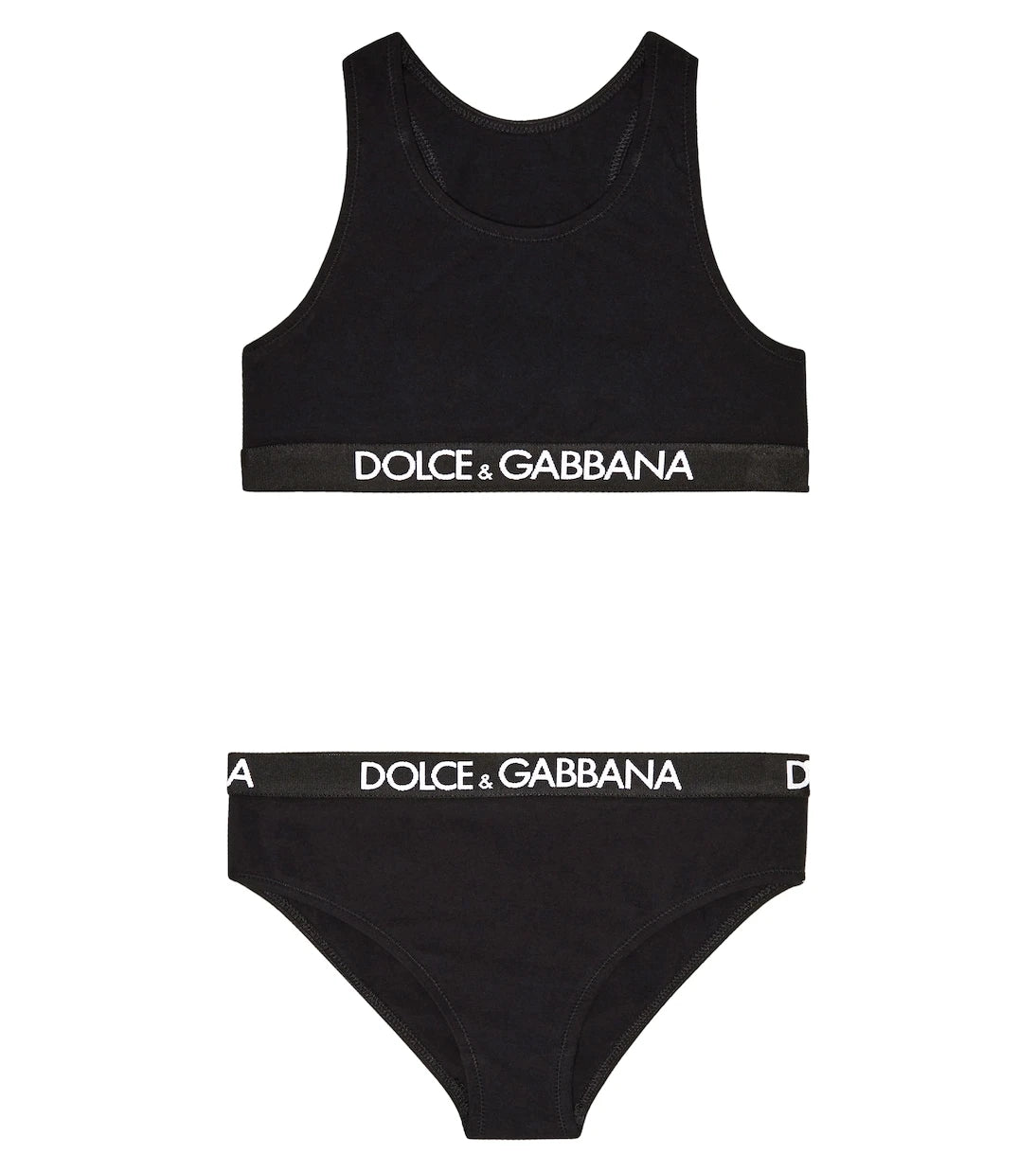 Dolce&Gabbana Kids - Logo cotton-blend underwear set