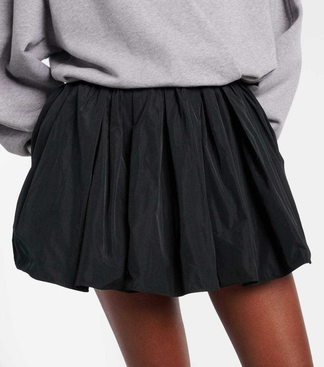 JW Anderson - Gathered taffeta skort