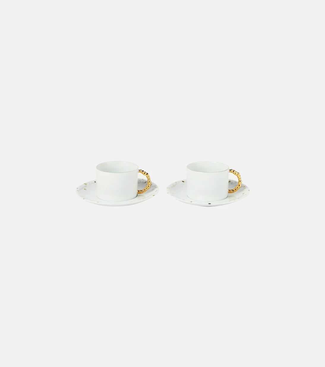 L'Objet - Haas Mojave set of 2 teacups and saucers