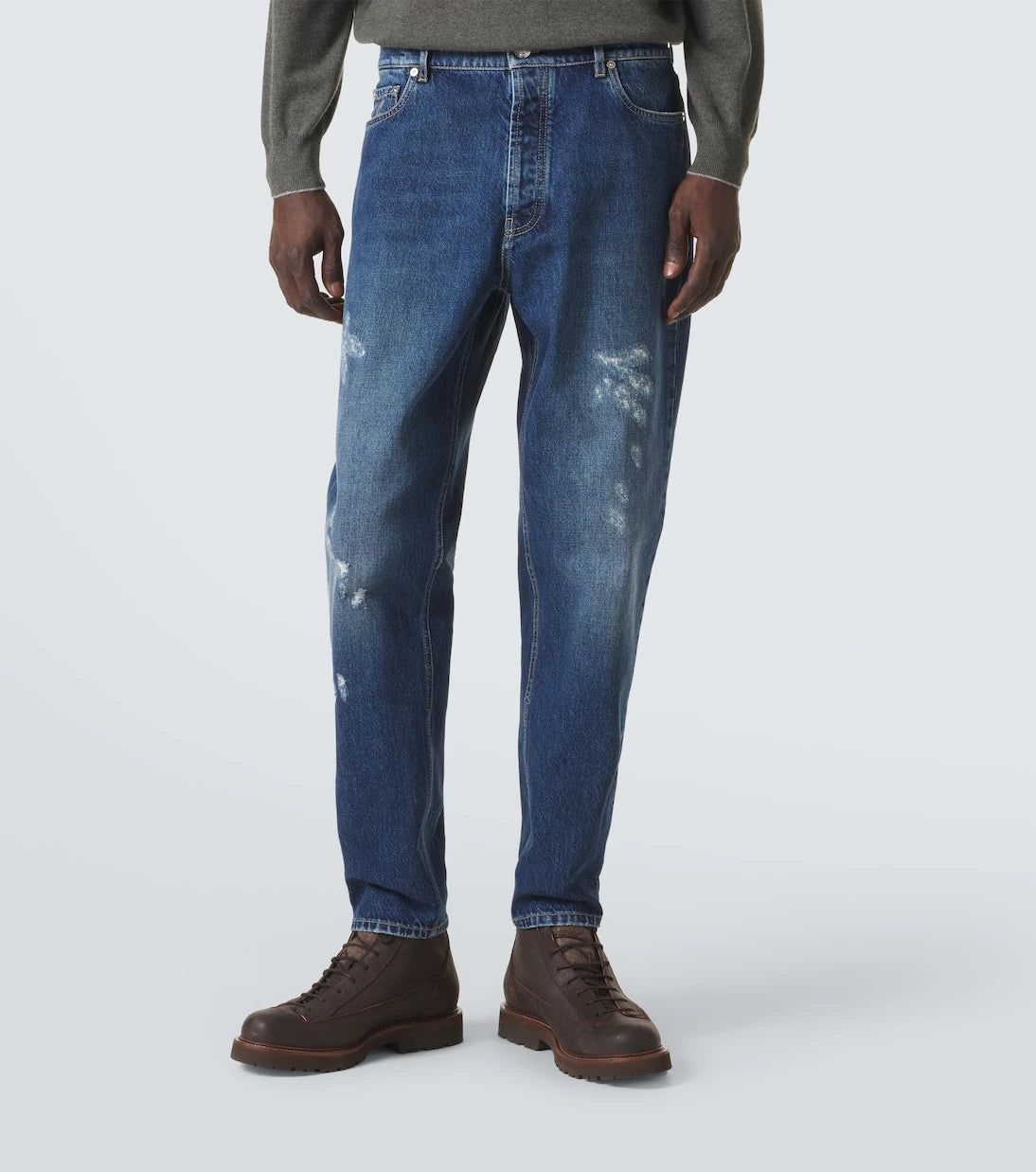 Brunello Cucinelli - Mid-rise straight jeans