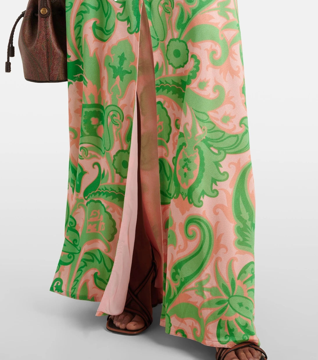 Etro - Halterneck maxi dress
