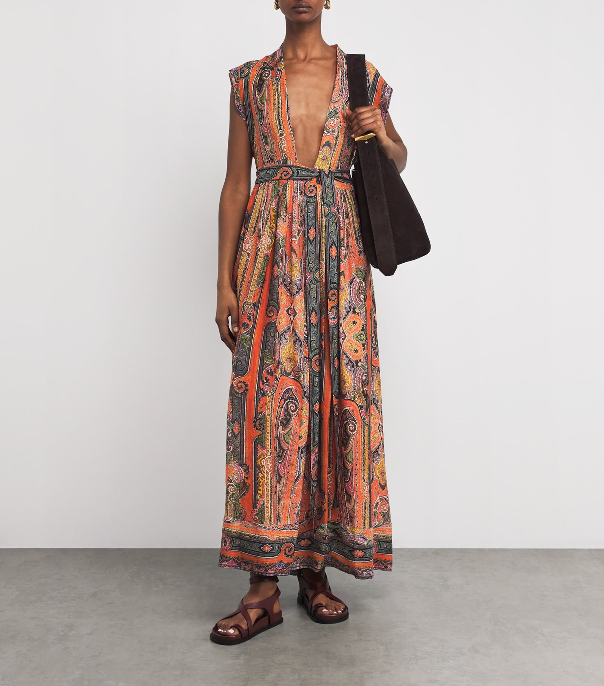 Isabel Marant Silk Melissa Maxi Dress
