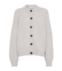 White Cashmere Cardigan