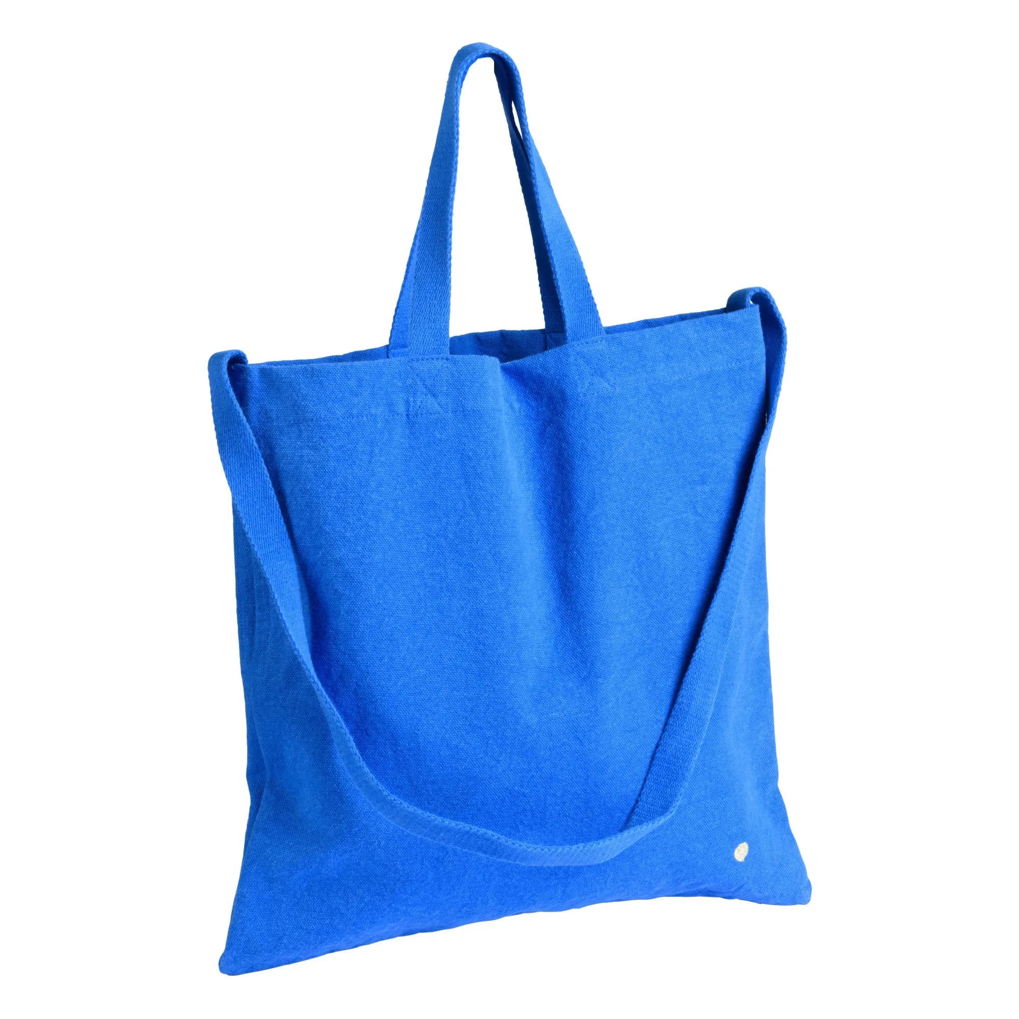La cerise sur le gâteau - Iona Cotton Toile City Bag | Blue