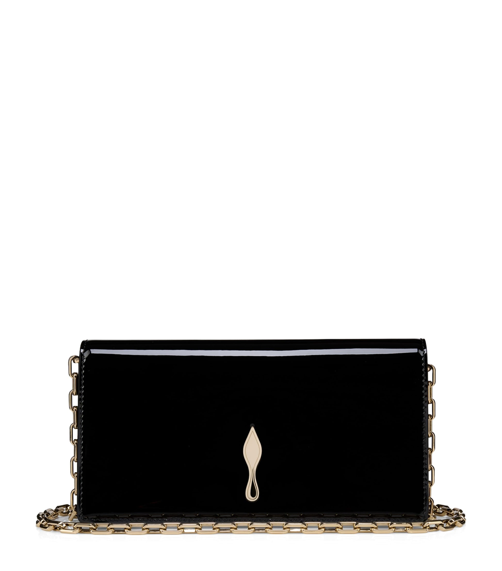 Christian Louboutin Bettina Patent Leather Clutch Bag