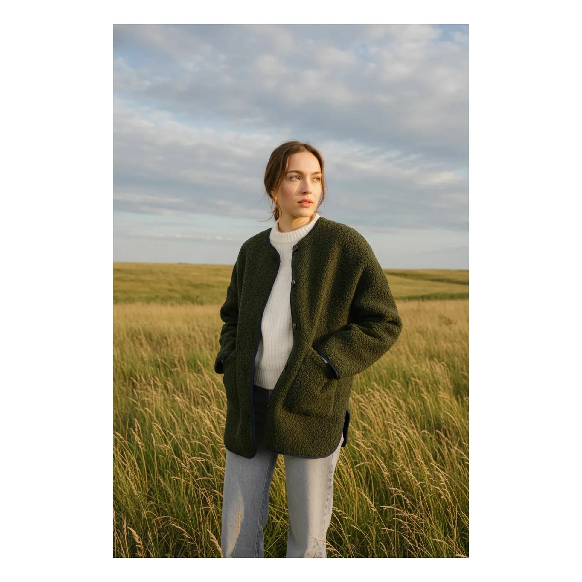 Sacrécoeur - Bari Greenlake Virgin Wool Jacket | Green