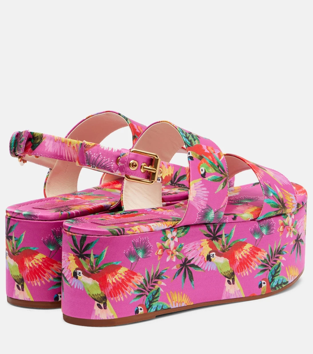 Farm Rio - Printed platform sandals