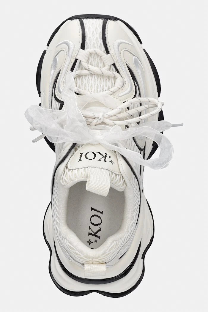 Koi Footwear Labyrinth Mega Chunky Trainers kadın sneaker