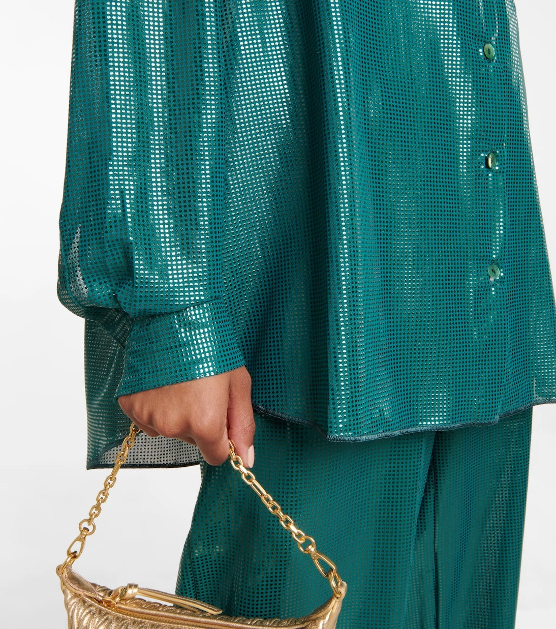 Oséree - Lamé shirt