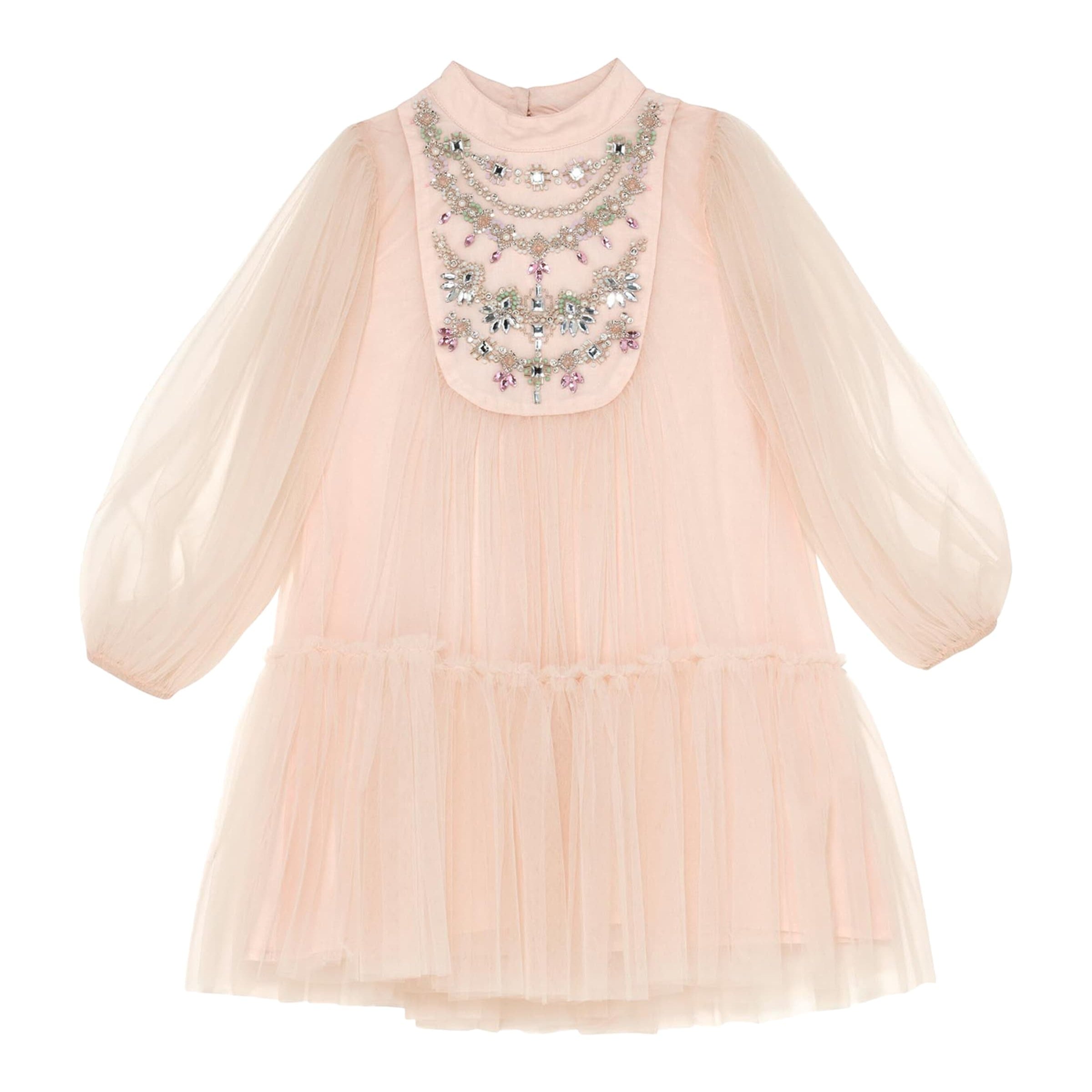 Tutu Du Monde Tulle Crown Jewel Dress (2-11 Years)