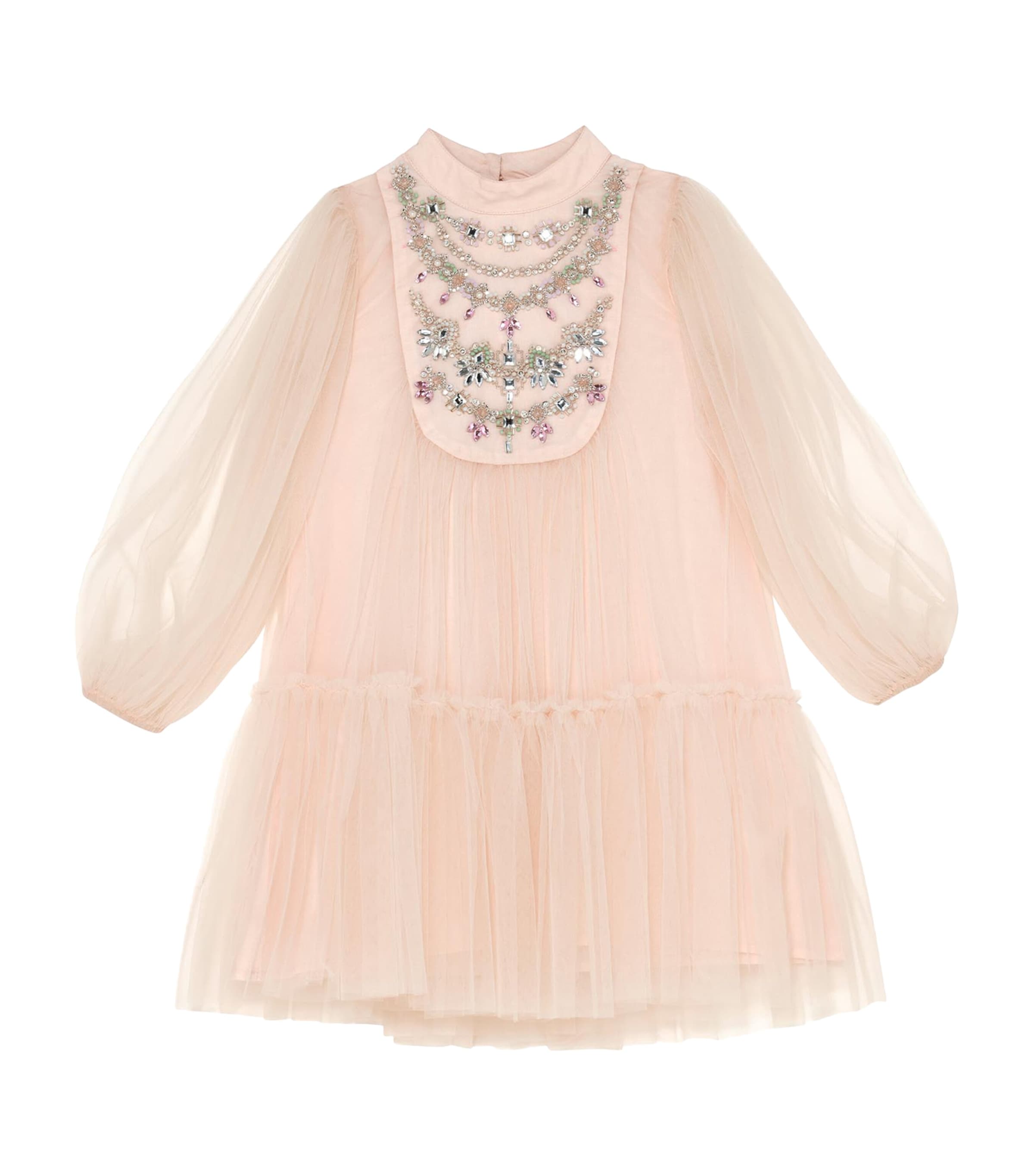 Tutu Du Monde Tulle Crown Jewel Dress (2-11 Years)