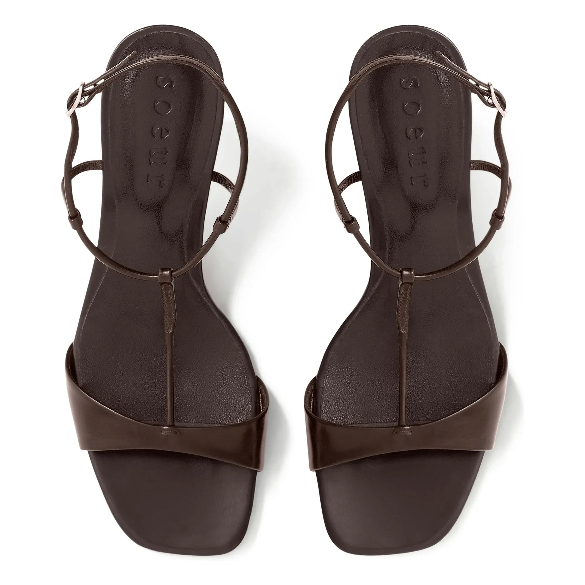 Soeur - Cecilie Leather Sandals | Brown