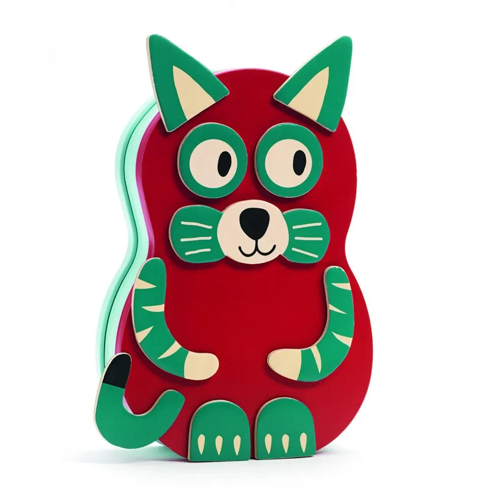 Djeco - Animo Wooden Magnet Game