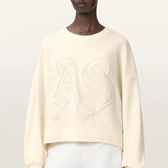 Памучен суичър AllSaints LILA