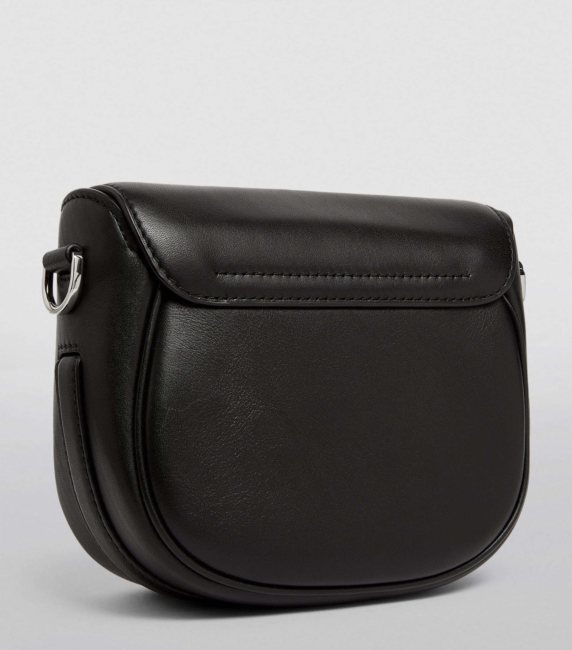 Marc Jacobs Black The Marc Jacobs Small Leather J Marc Saddle Bag