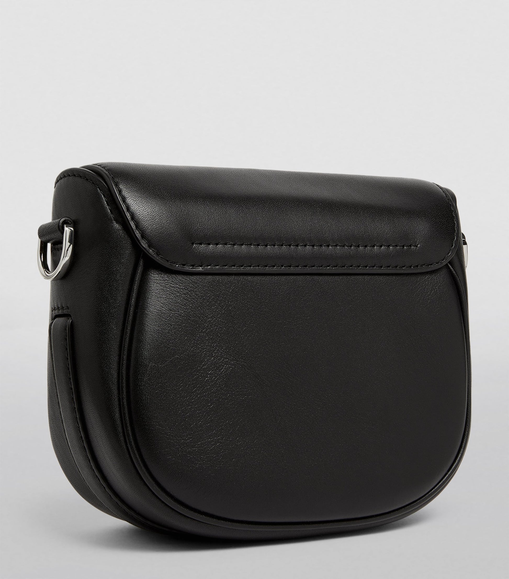 Marc Jacobs Black The Marc Jacobs Small Leather J Marc Saddle Bag