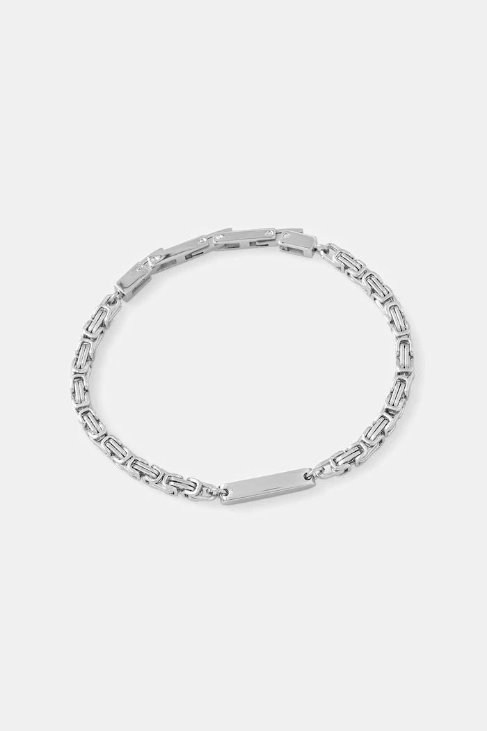 Trussardi erkek paslanmaz çelik bileklik T-STEEL