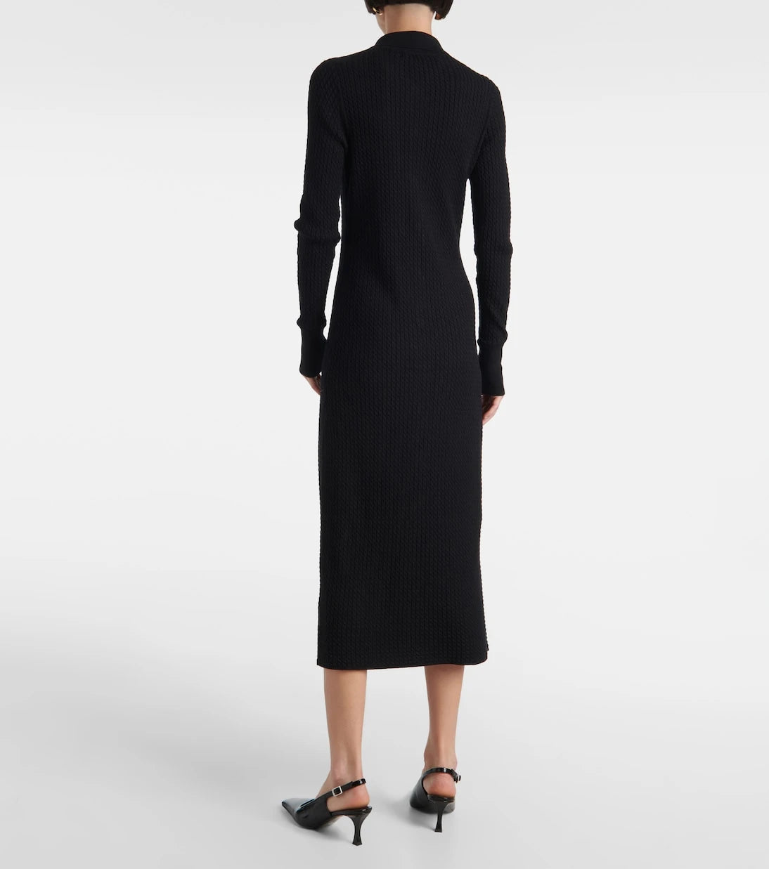 Proenza Schouler - فستان ميدي فيليبس من مزيج القطن وايت ليبل