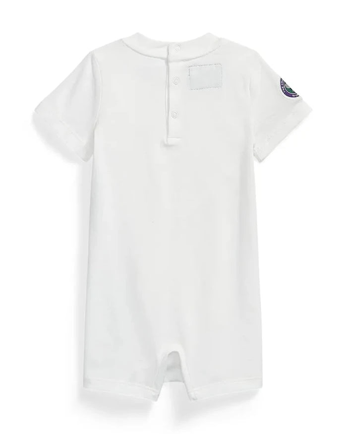 Polo Ralph Lauren pamuklu bebek tulumu Wimbledon