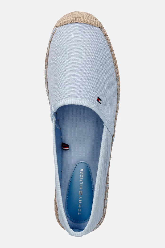 Tommy Hilfiger еспадрили дамски FLAG CANVAS ESPADRILLE