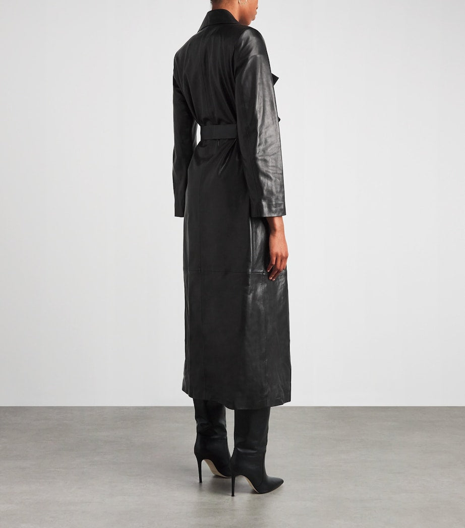 Lambskin Kasha Coat BLACK