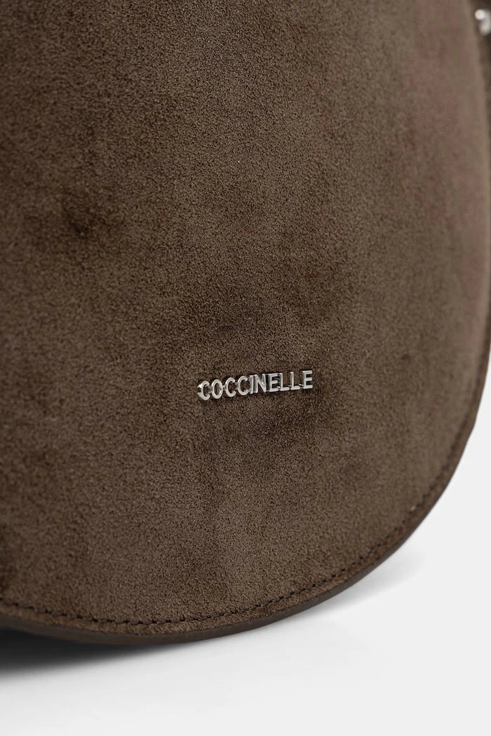 Coccinelle kadın süet çapraz çanta
