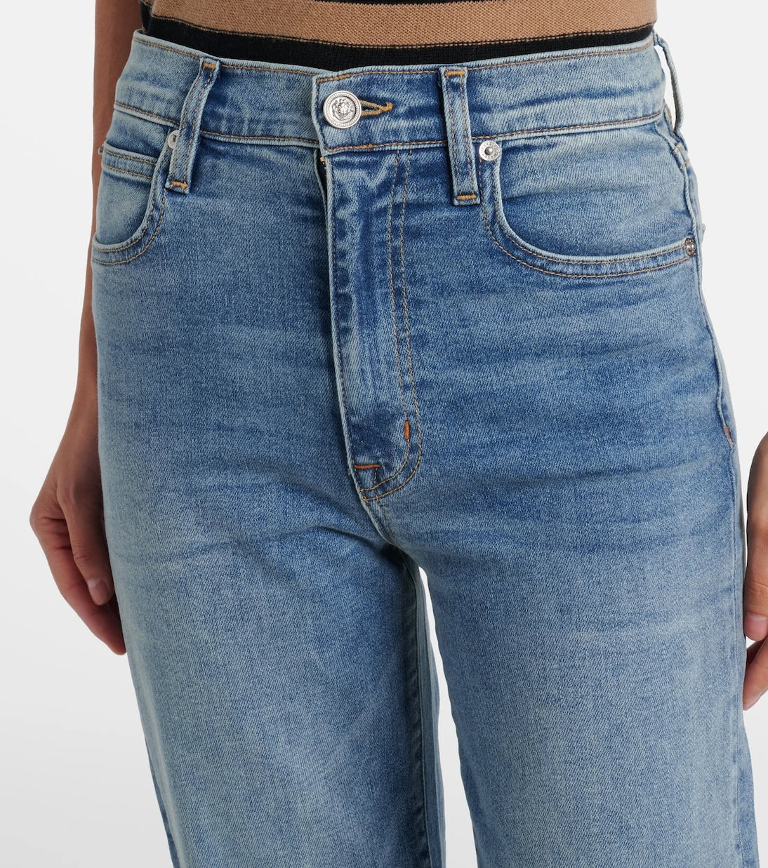 Slvrlake - London cropped straight jeans