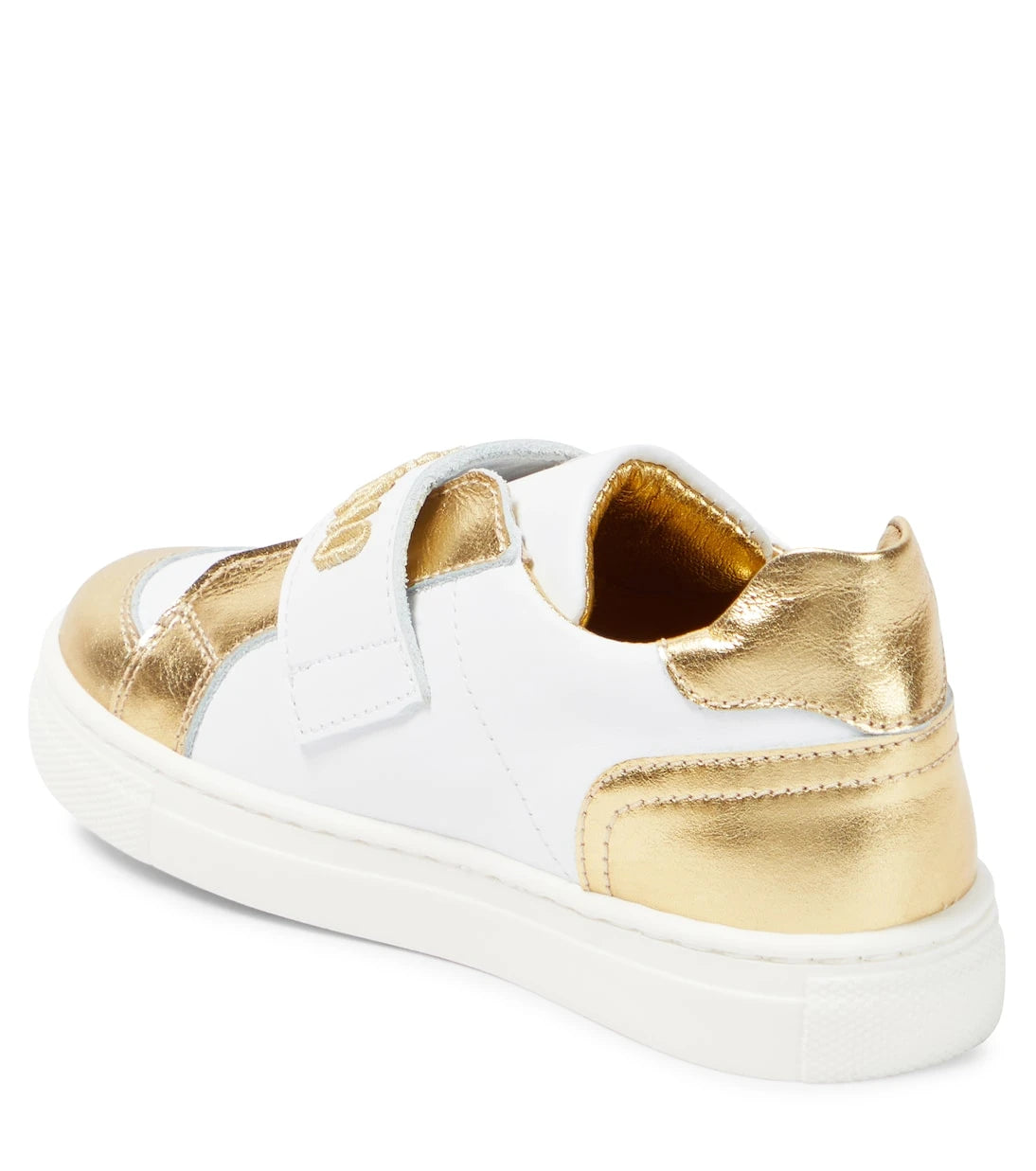 Moschino Kids - أحذية رياضية جلدية