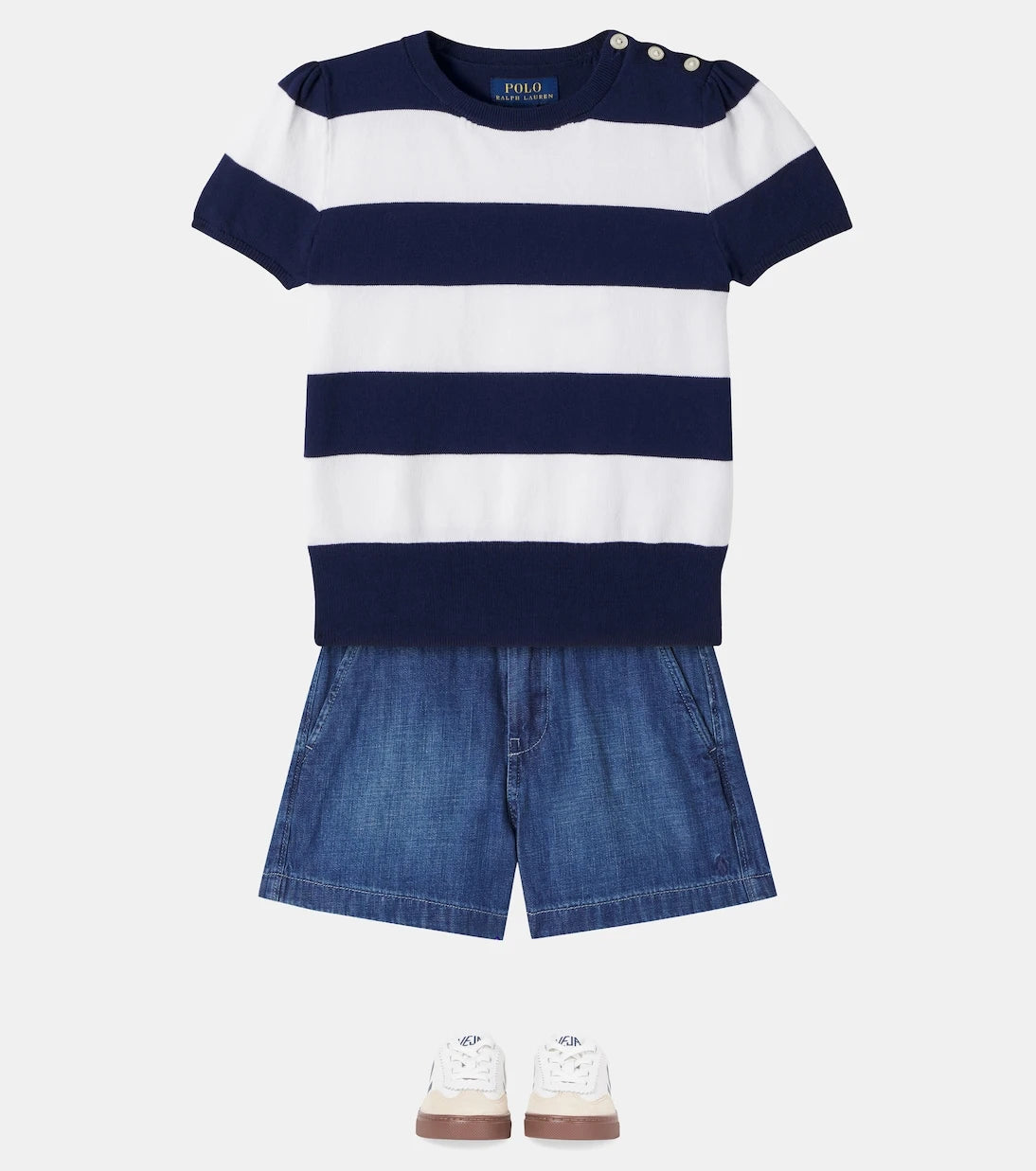 Polo Ralph Lauren Kids - Denim shorts
